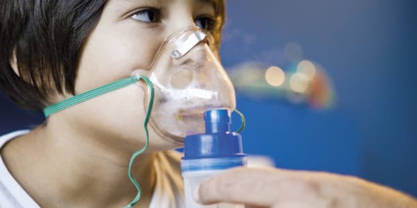 ضيق التنفس عند الأطفال